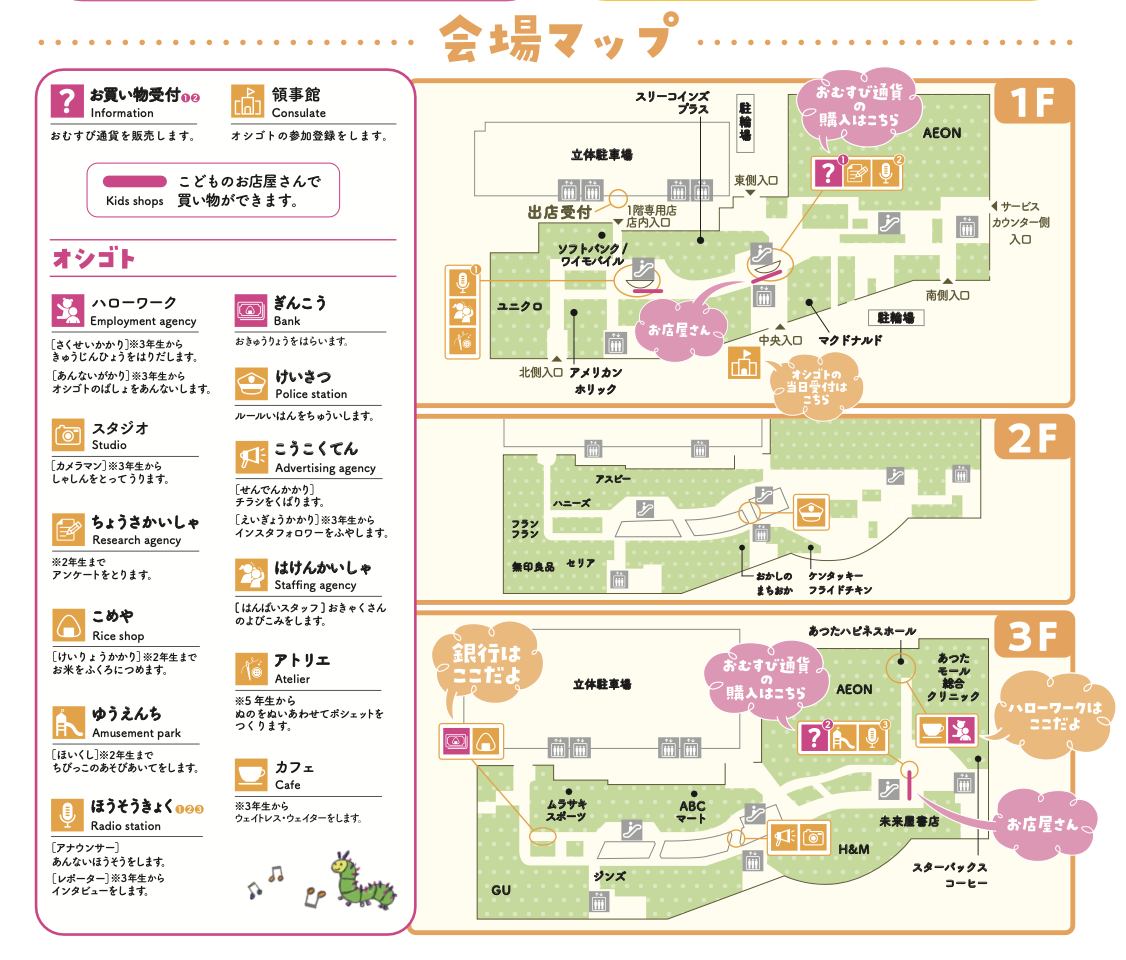 202503イオンモール熱田 - こども夢の商店街
